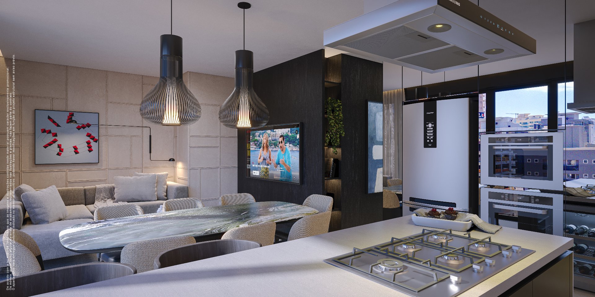 Apartamento à venda no Mediterrâneo Tower