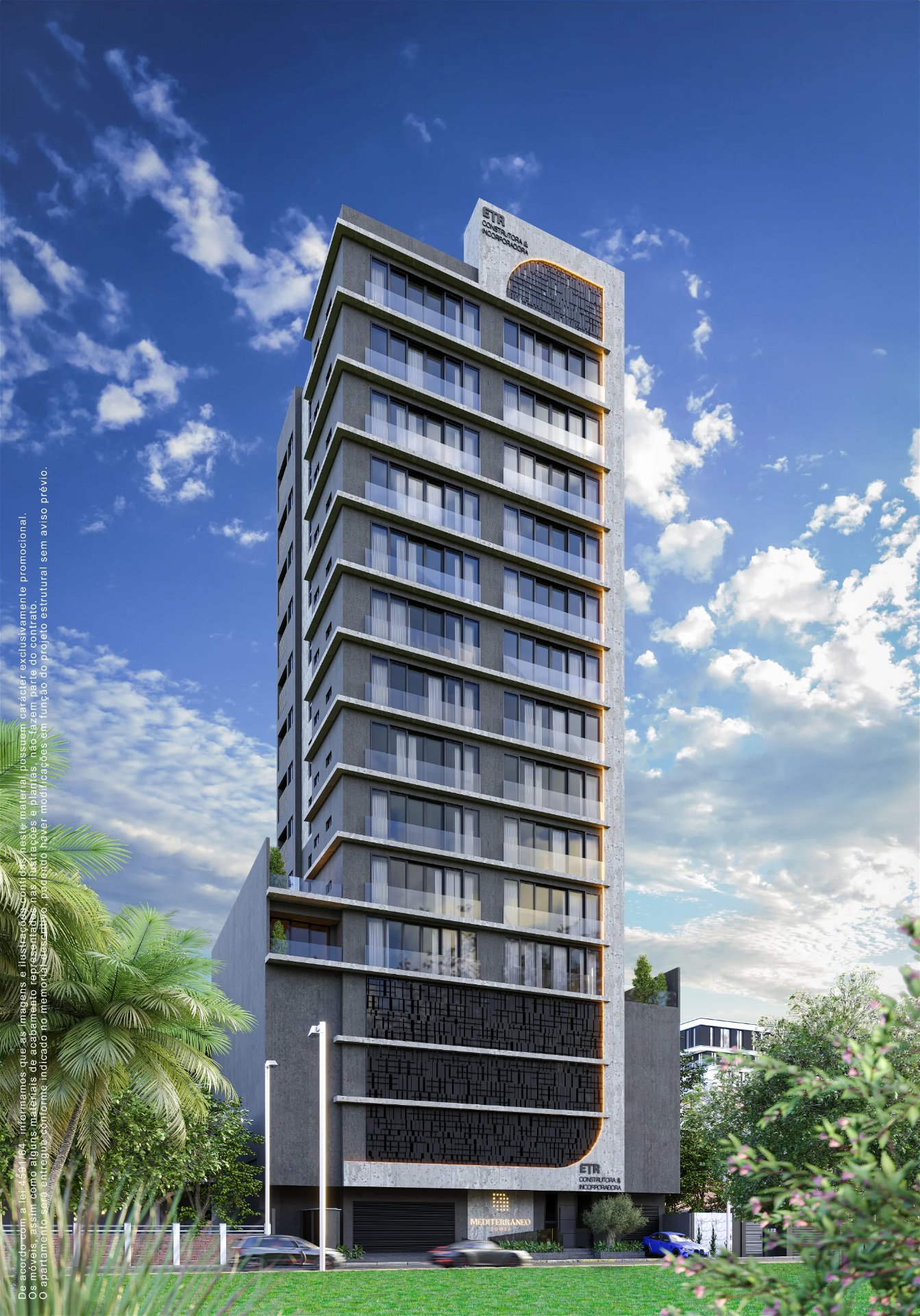 Andar alto no Mediterrâneo Tower