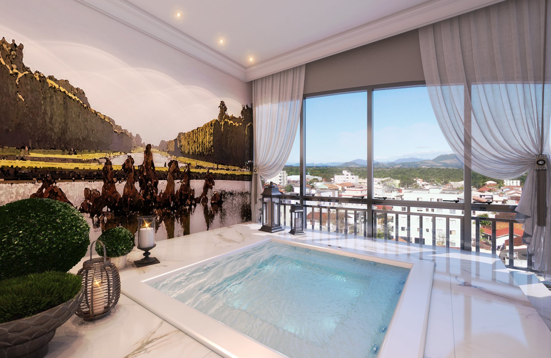 Venda de andar alto no Lafayette Residence