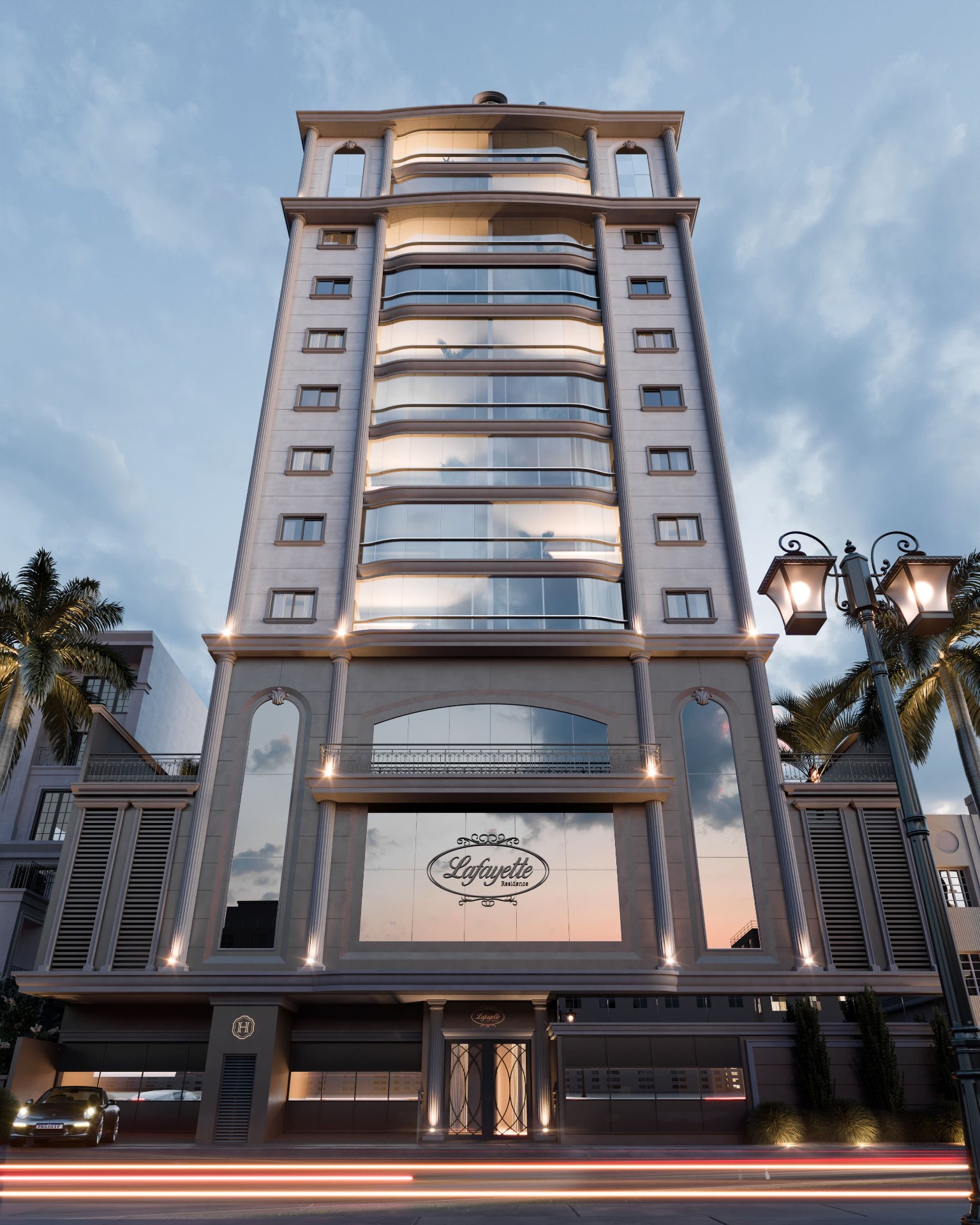 Venda de andar alto no Lafayette Residence