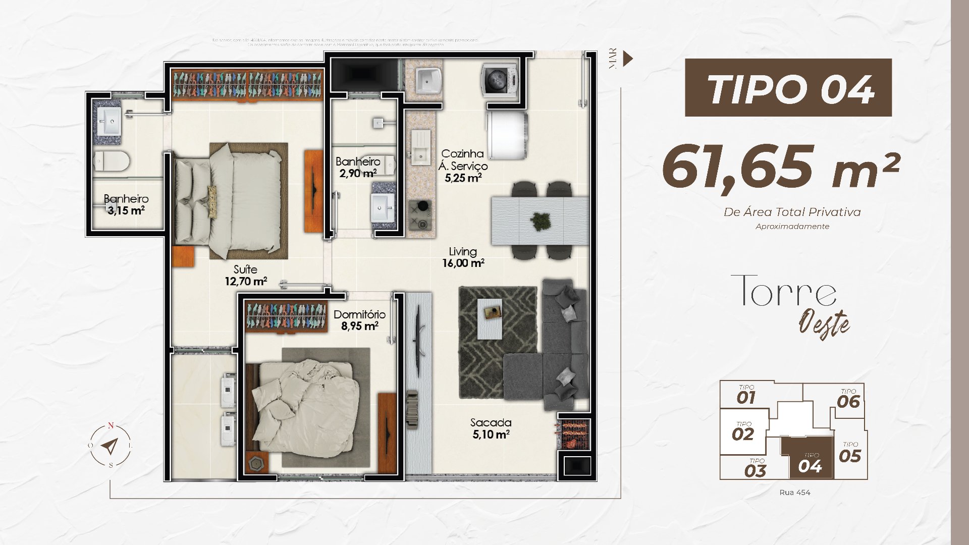 Apartamento à venda no Torres de Málaga Residencial
