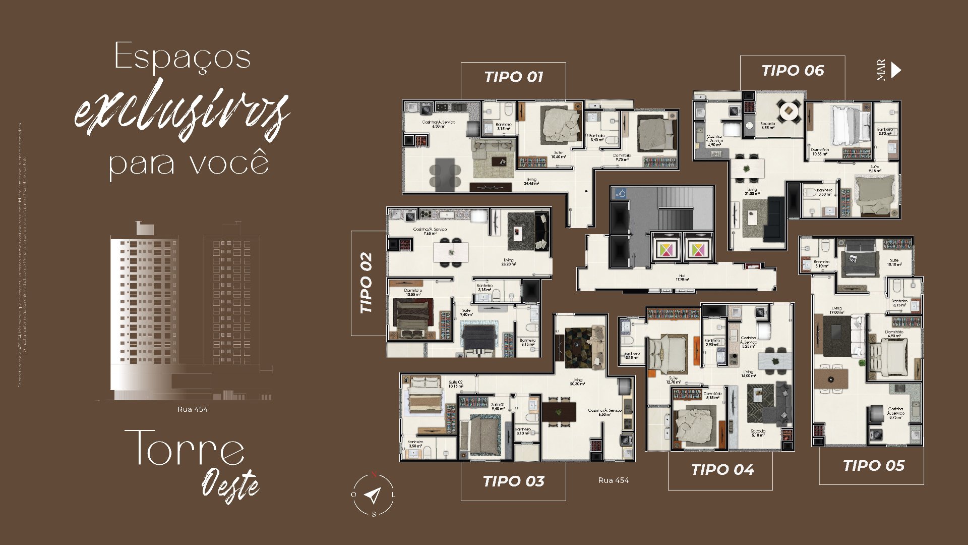 Andar alto no Torres de Málaga Residencial