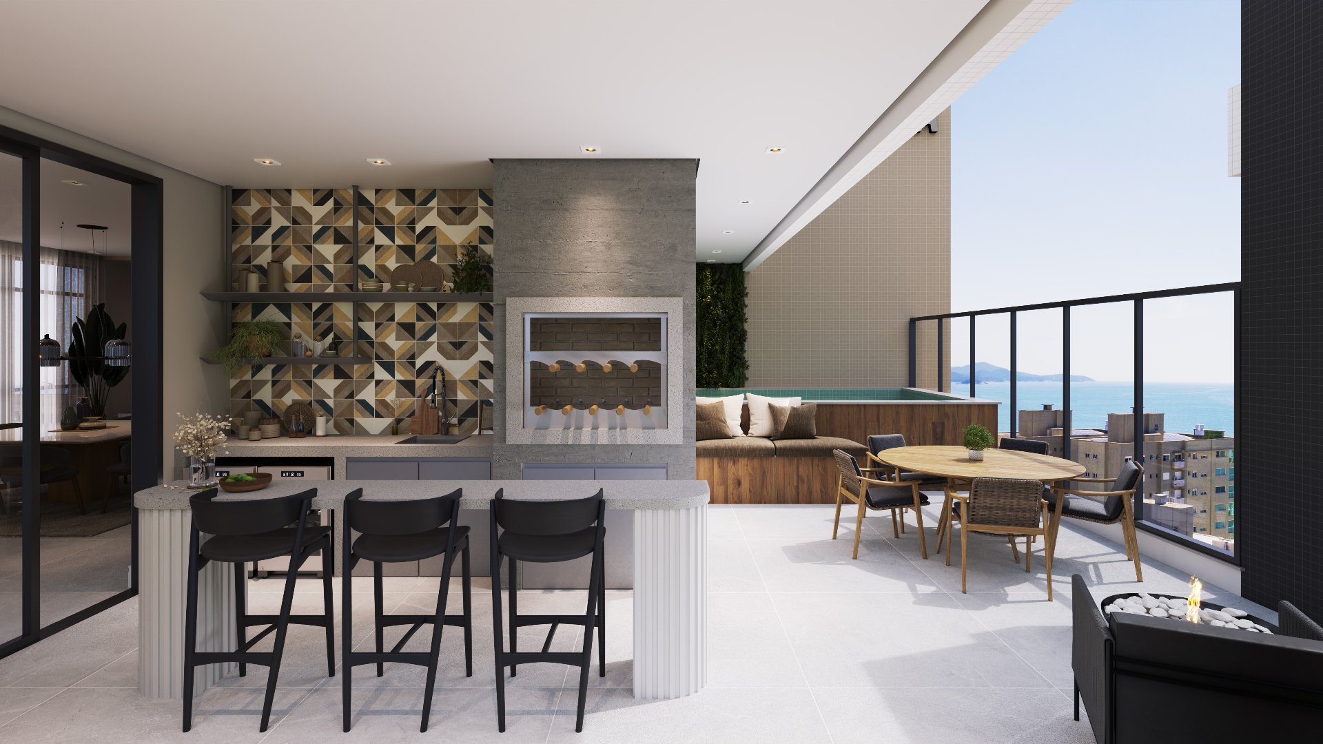 Apartamento no Barra Residence