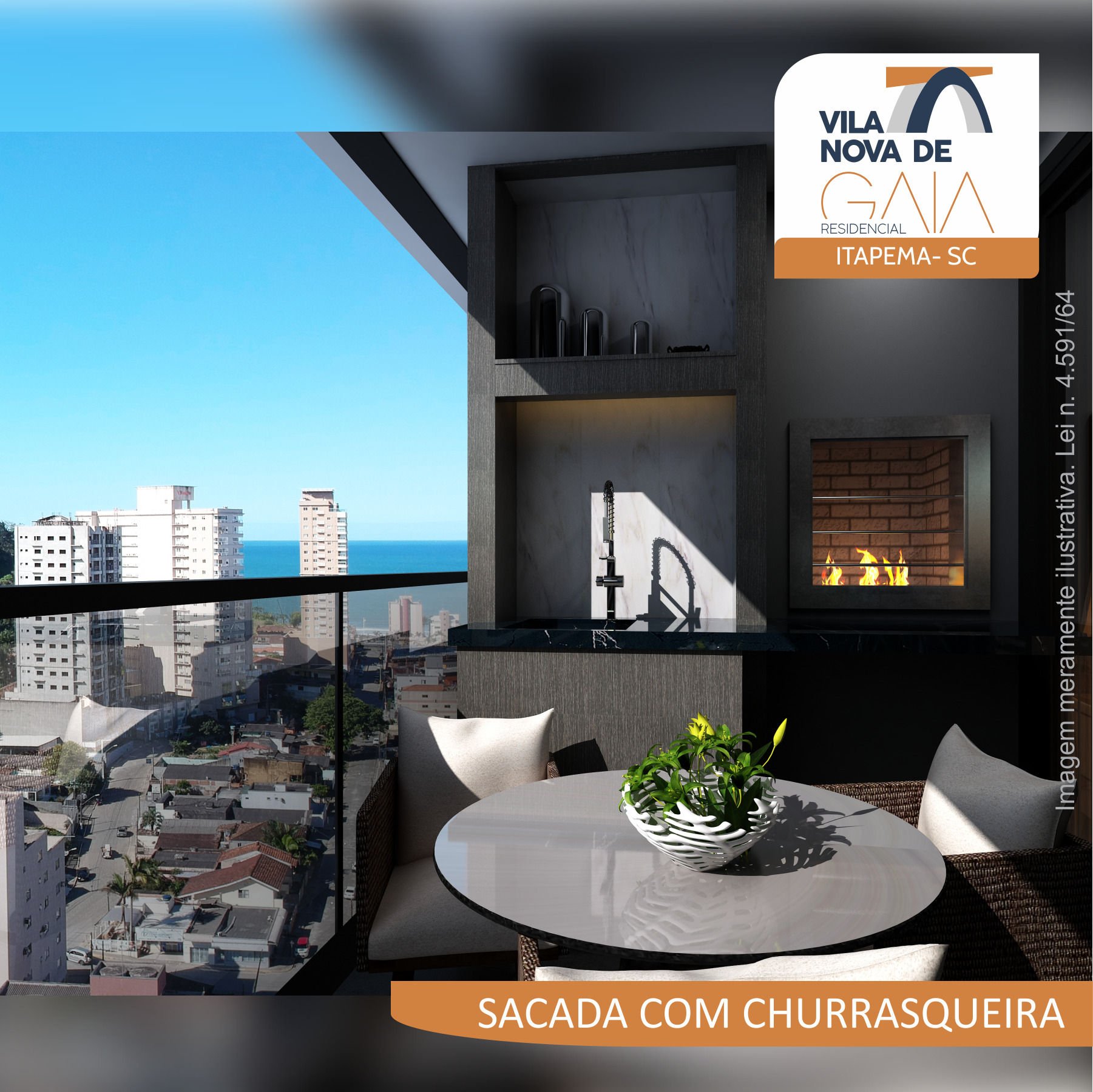 Apartamento no Edifício Vila Nova de Gaia