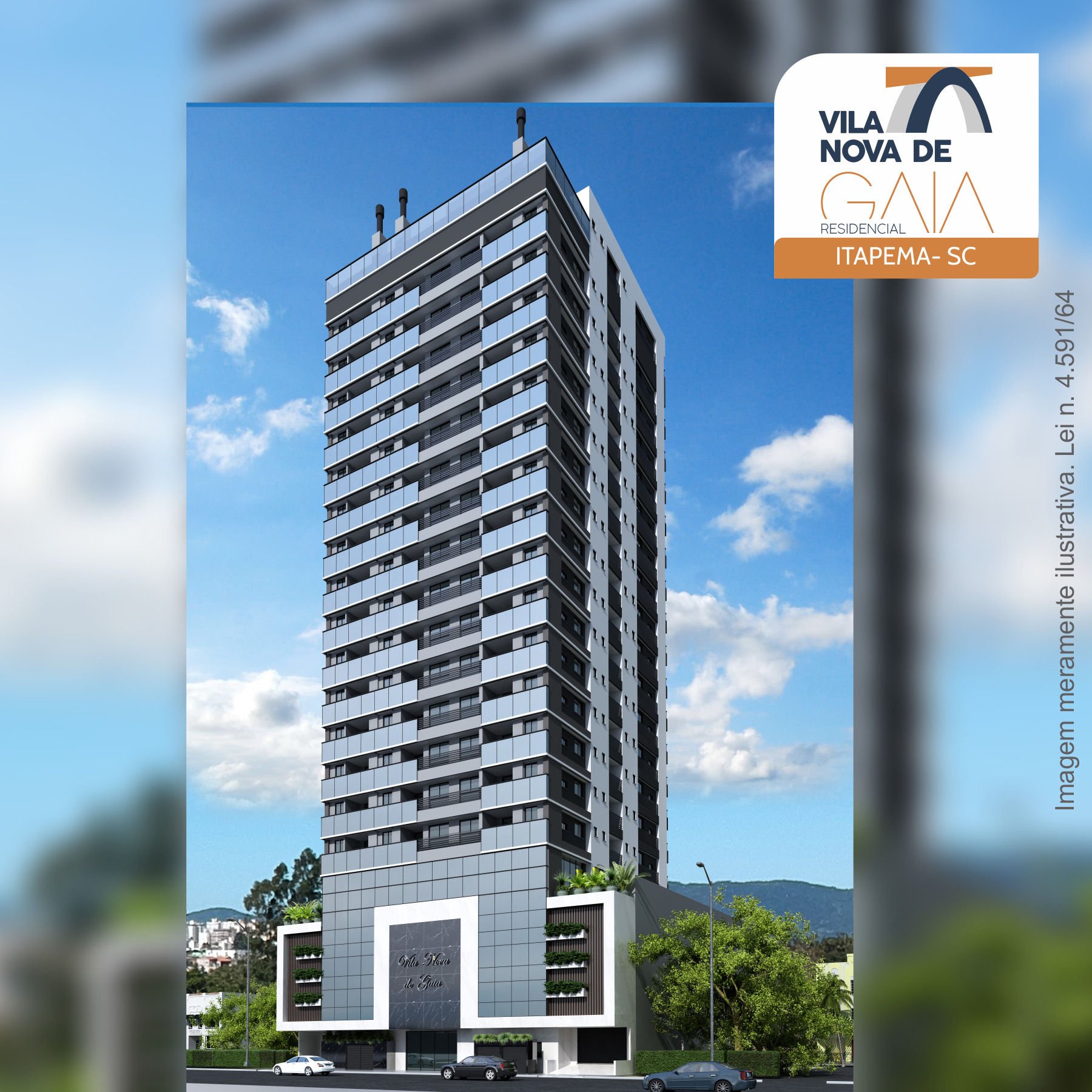Apartamento no Edifício Vila Nova de Gaia