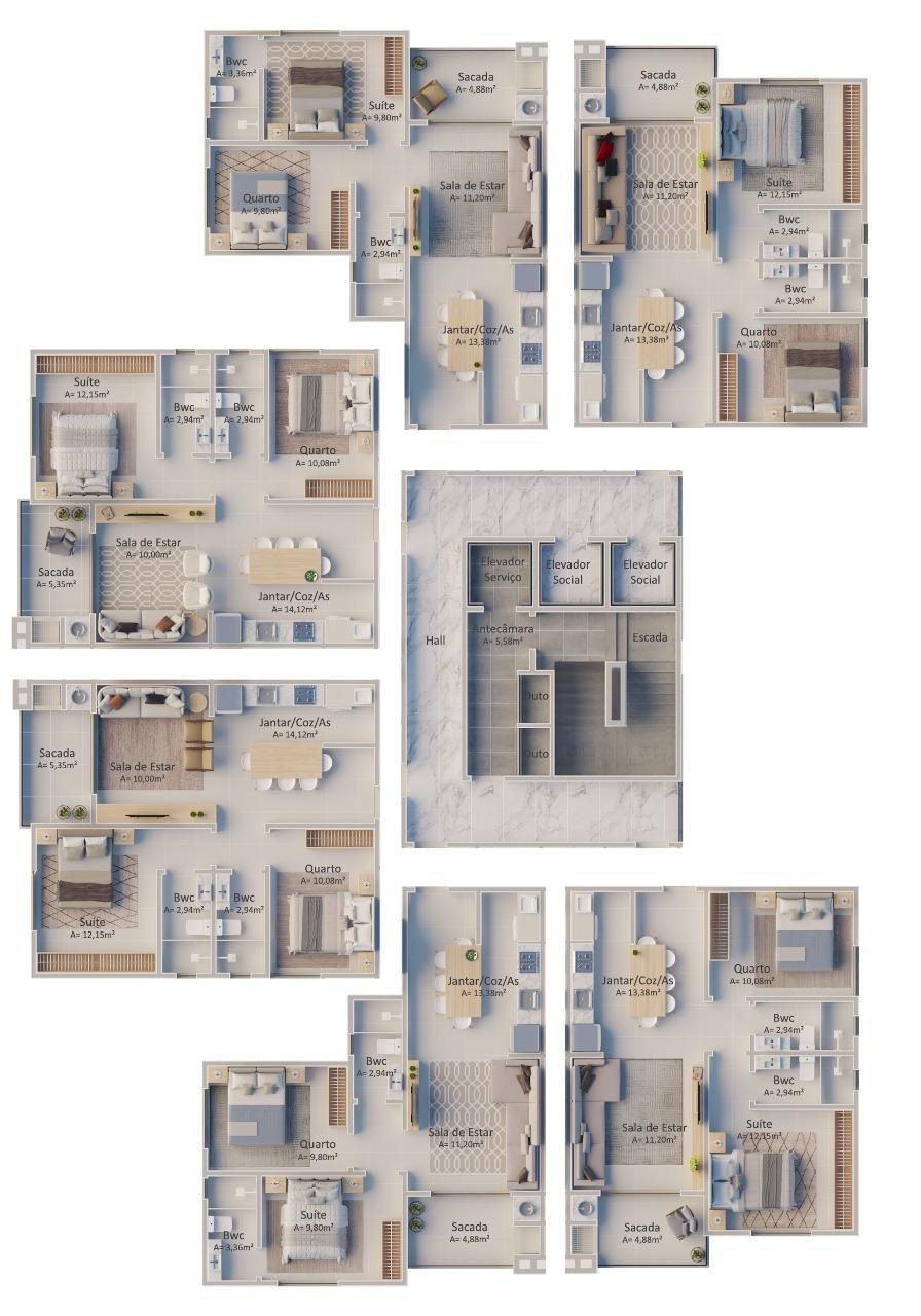 Apartamento no Ilha dos Açores Residence à venda