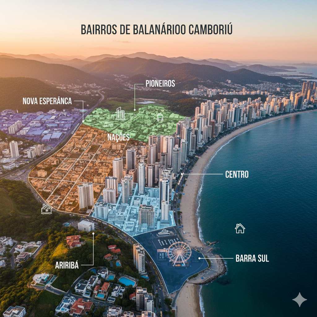 Guia completo dos melhores bairros de Balneário Camboriú para morar ou investir